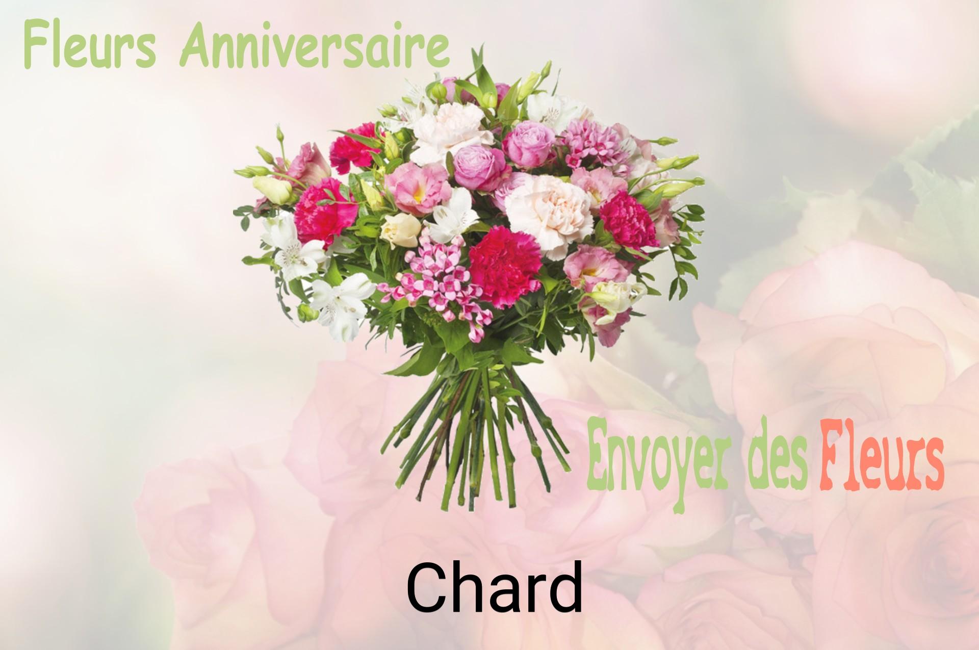 Bouquet de fleurs d’anniversaire livré à Chard